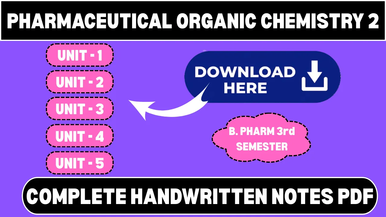 Pharmaceutical Organic Chemistry 2