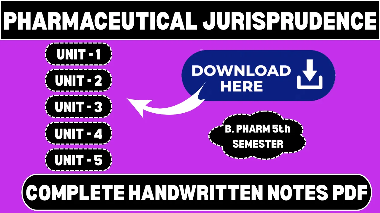 Pharmaceutical Jurisprudence