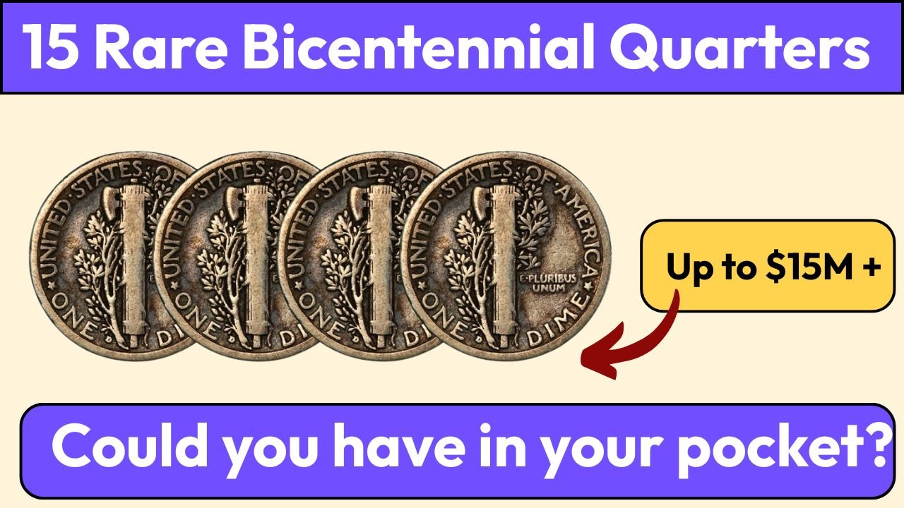 15 Rare Bicentennial Quarters Worth Millions