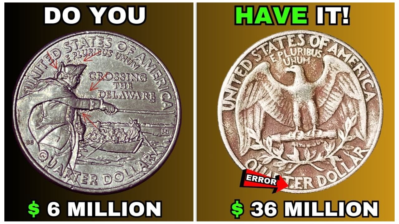 The $36 Million Quarter & 7 More Coins Worth a Fortune!