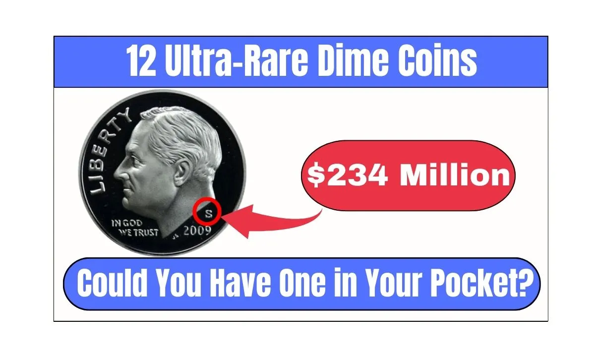 12 Ultra-Rare Dime Coins Worth $234 Million