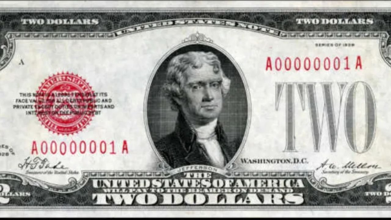 $2 Red Seal Note