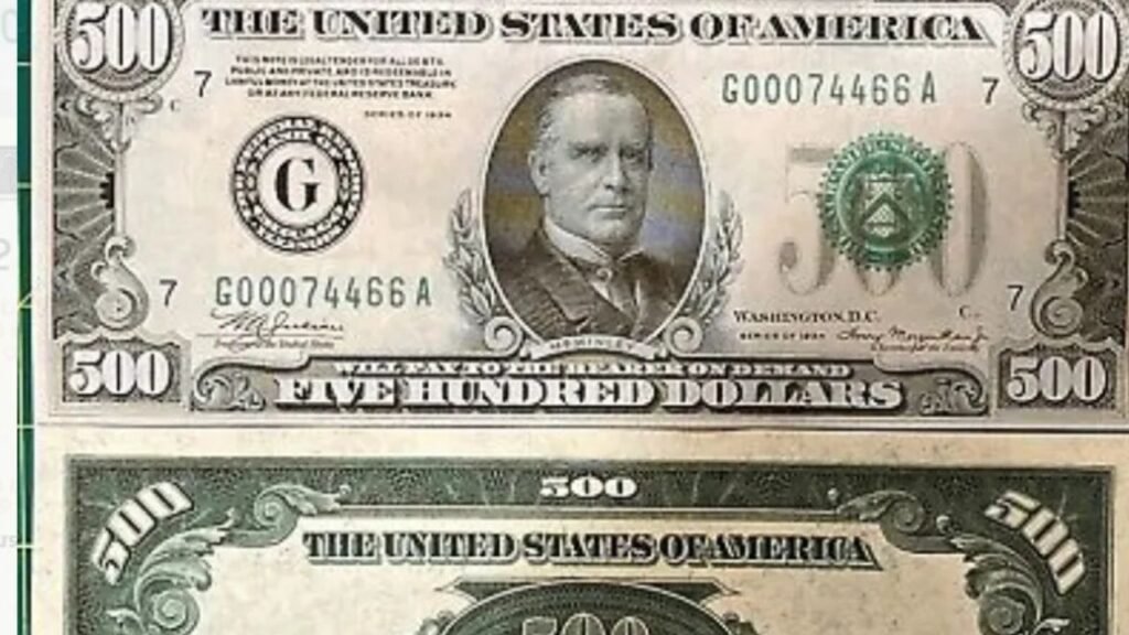 $500 Note