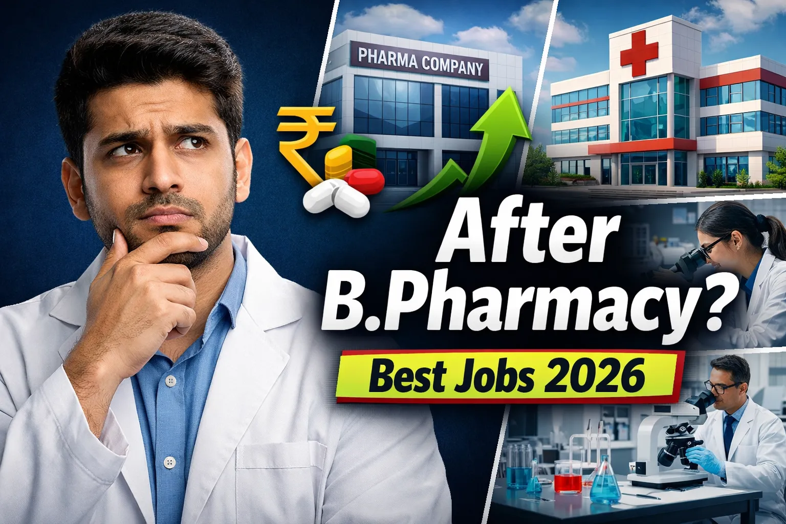 Best Jobs After B.Pharmacy
