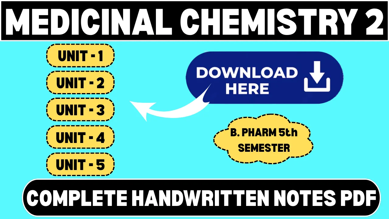 Medicinal Chemistry 2