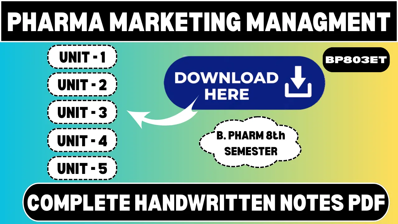 Pharma Marketing Management