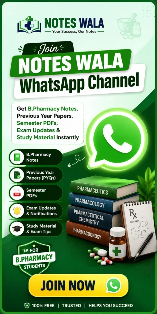 Pharmacology 3 Notes | B. Pharmacy 6th Semester Imperfect Pharmacy ...
